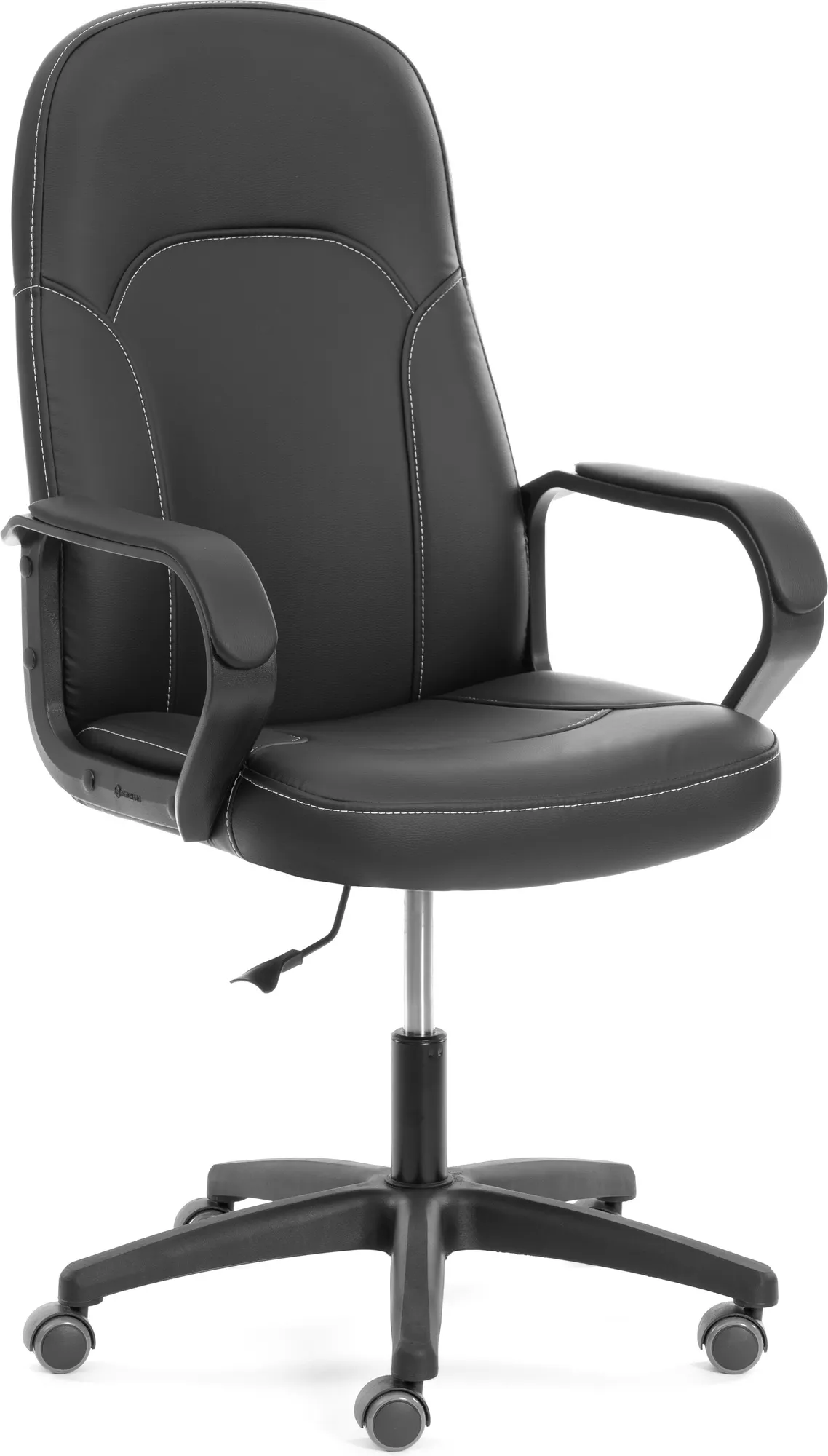 Кресло офисное Tetchair Parma (22) кожзам (черный, 36-6)