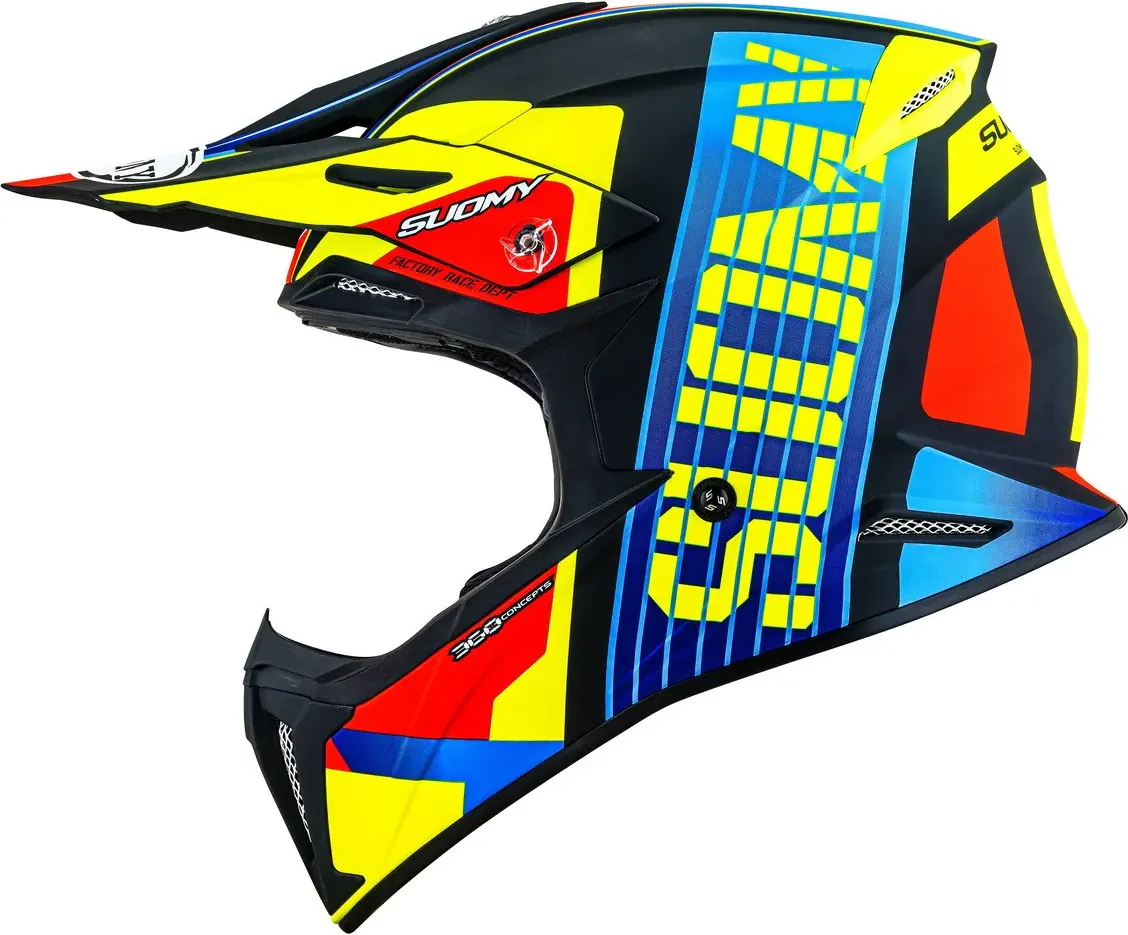 Мотошлем Suomy X-Wing Amped / K6XW0023.6 (XL, черный/синий) — фото 5
