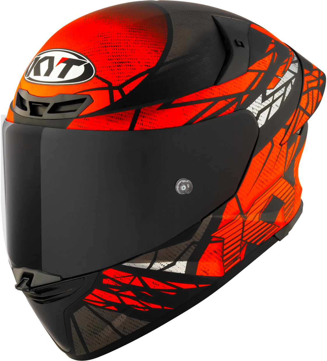 Мотошлем KYT Tt-Revo Combustion Orange / Y6TR0037.5 (L, оранжевый)