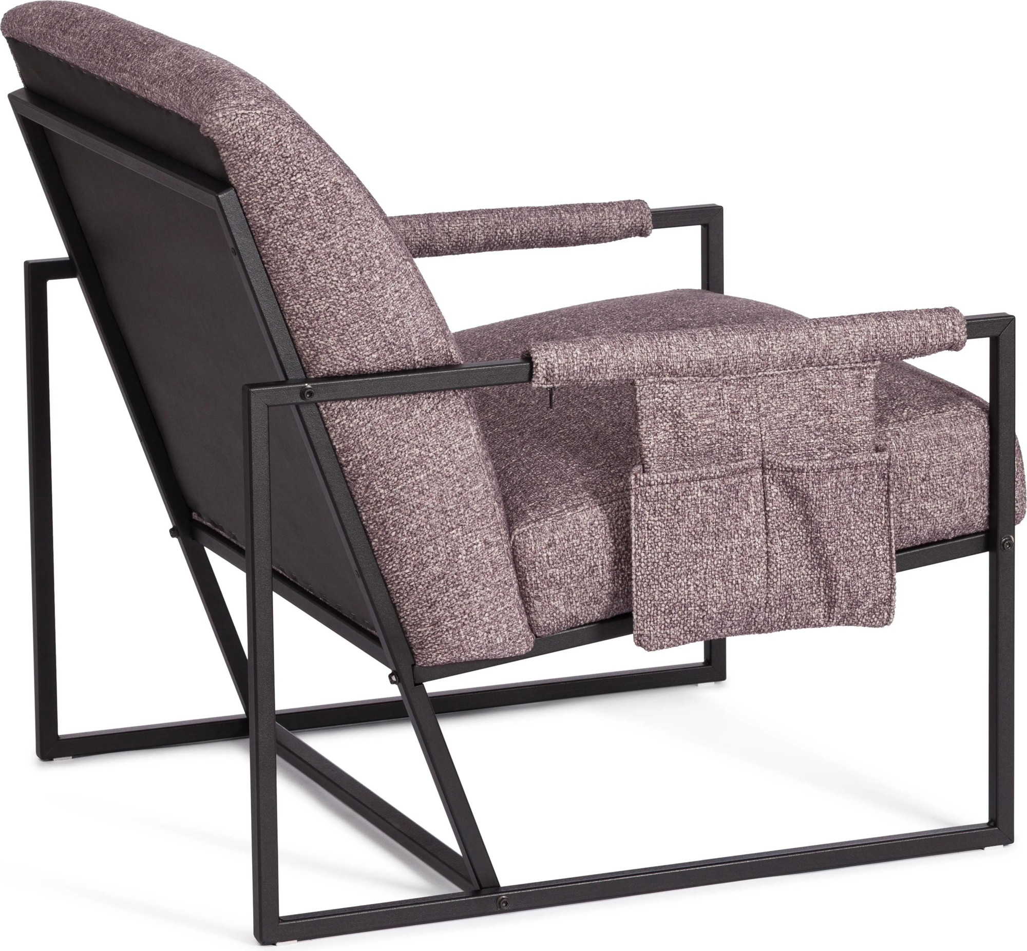 Кресло садовое Tetchair Чарли Люкс (велюр/букле, VT shape wood rose) — фото 4
