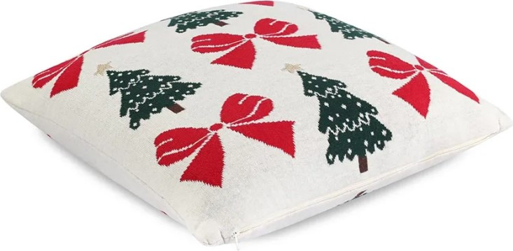 Подушка декоративная Tkano Christmas Bows New Year Essential / TK25-CU0015 — фото 2