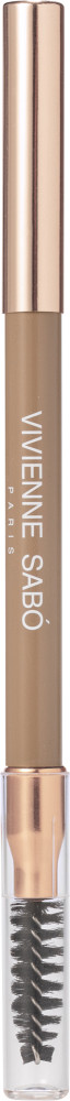Карандаш для бровей Vivienne Sabo Powder Veluxe тон 01 светло-коричневый (1.5г) — фото 5