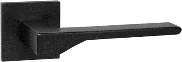 Ручка дверная Vettore R21.116 MBP (черный матовый)