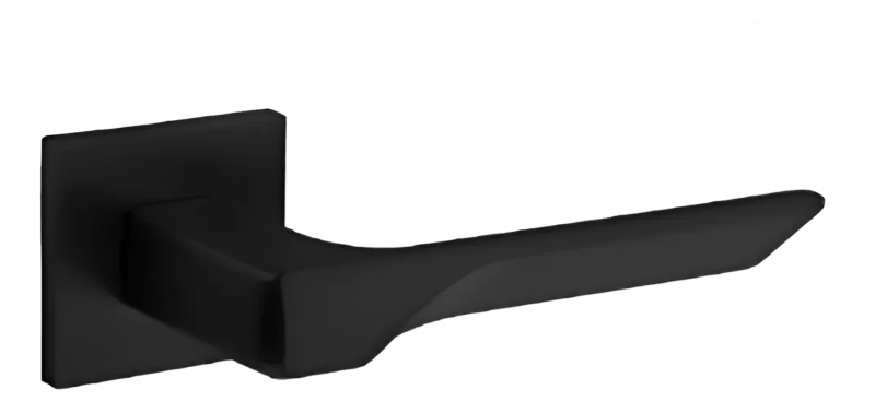Ручка дверная Vettore R21.122 MBP (черный матовый)