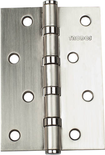 Петля дверная Trodos 100x75x2.5 4ВВ SN (никель, флоупак)
