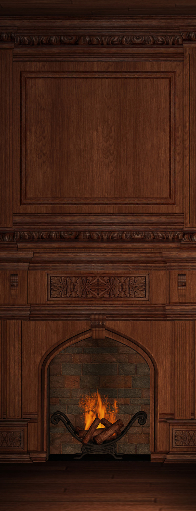 Фотообои листовые Citydecor Абстракция 409 (100x260см)