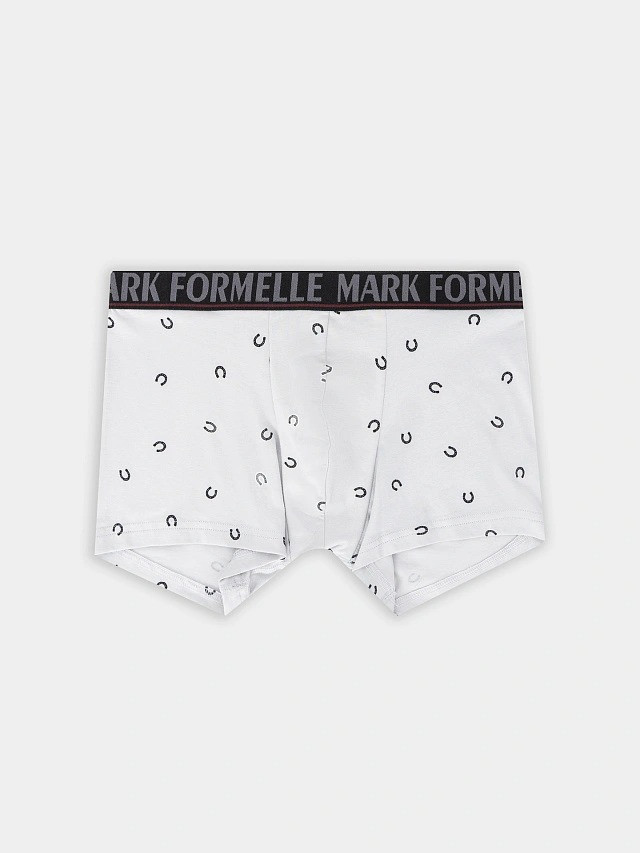 Трусы мужские Mark Formelle 411221 (р.98-108, подковы на светло-сером) — фото 2