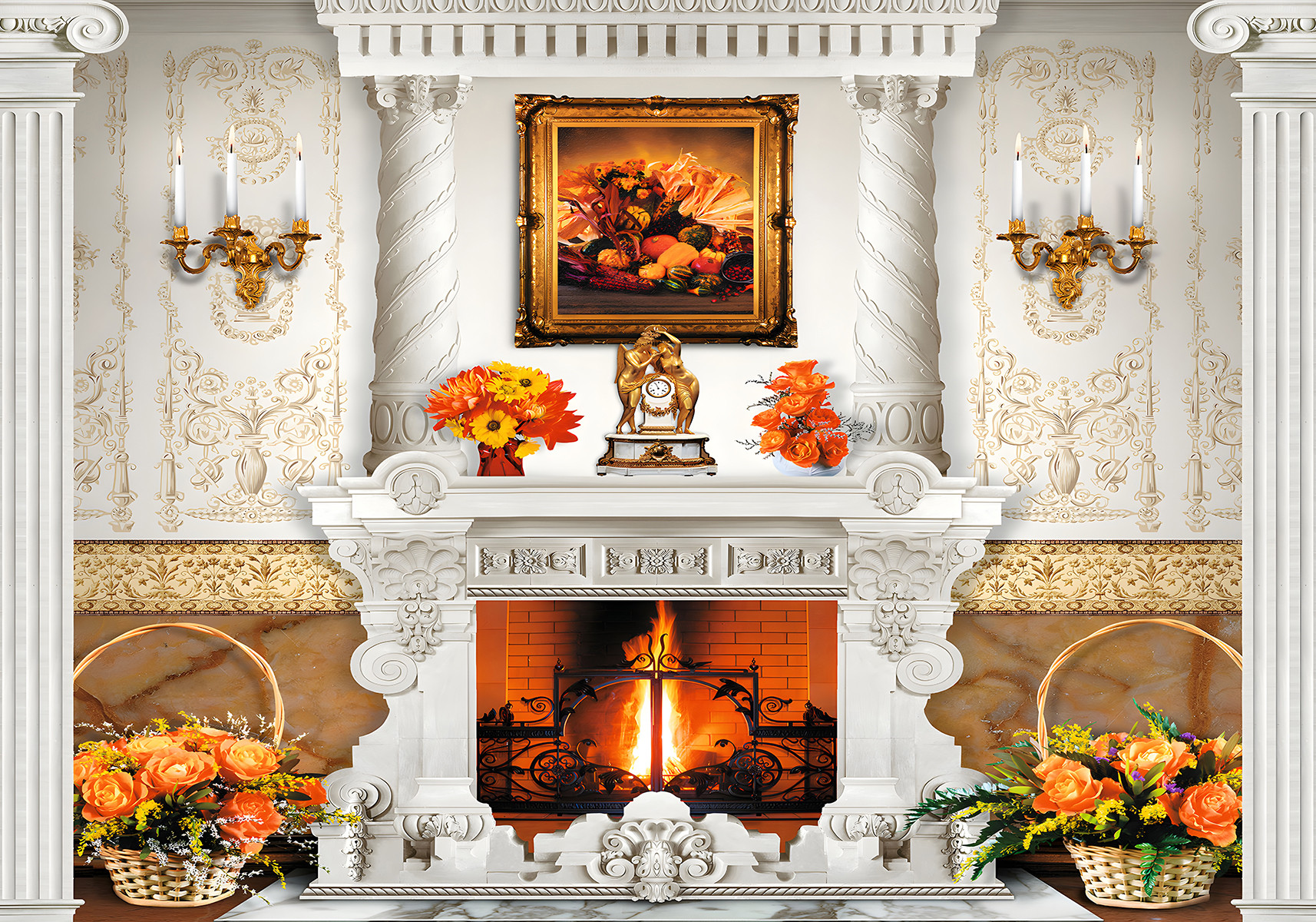 Фотообои листовые Citydecor Абстракция 414 (200x140см)
