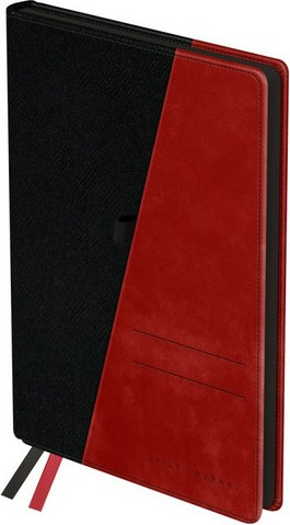 Ежедневник BG Tandem. Black-red А5 / DuA5_61332 (136л)