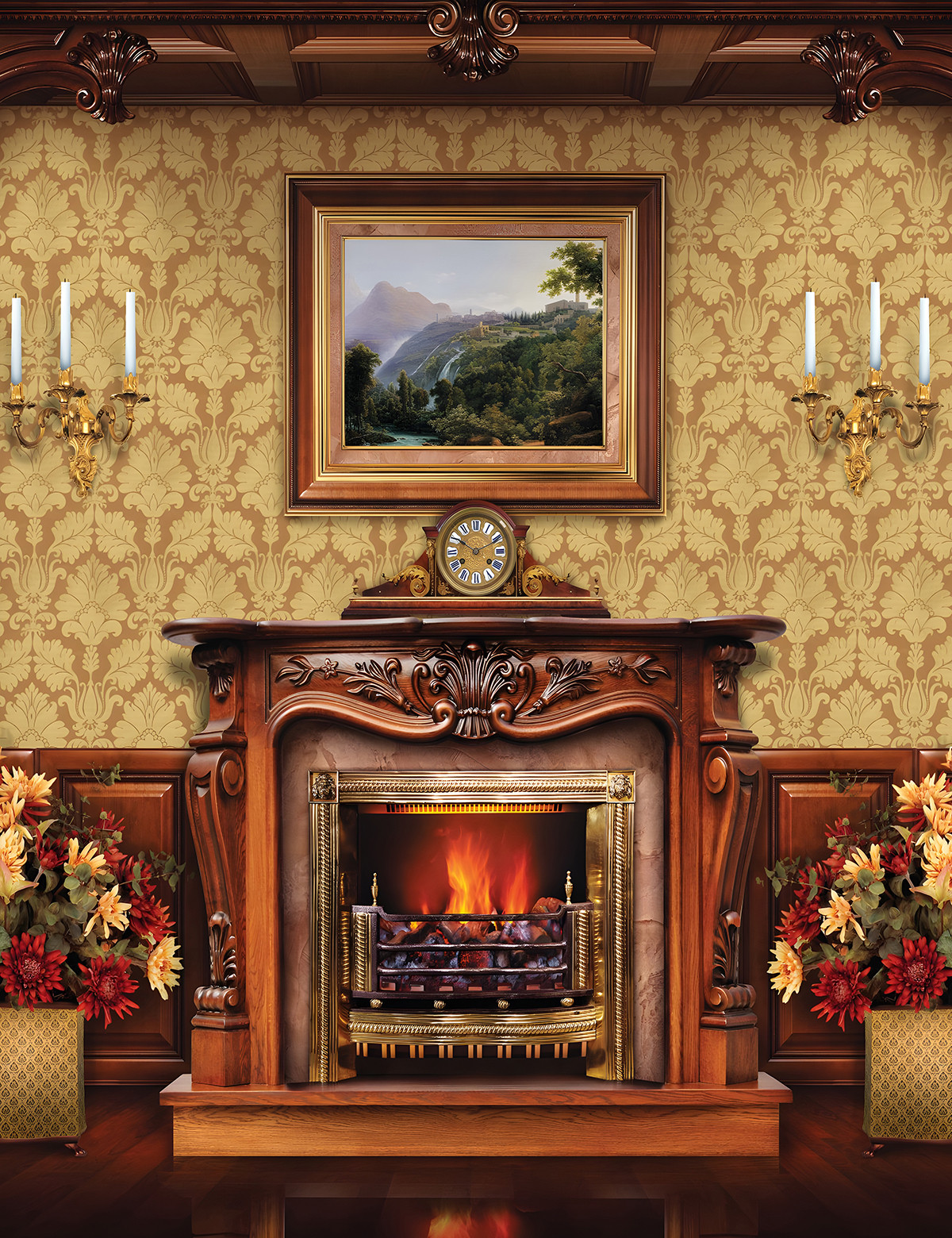 Фотообои листовые Citydecor Абстракция 408 (200x260см)