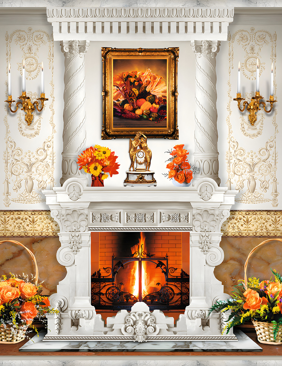 Фотообои листовые Citydecor Абстракция 414 (200x260см)