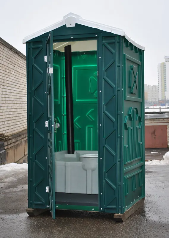 Туалетная кабина Эдванс Ecostyle (синий/зеленый) — фото 12