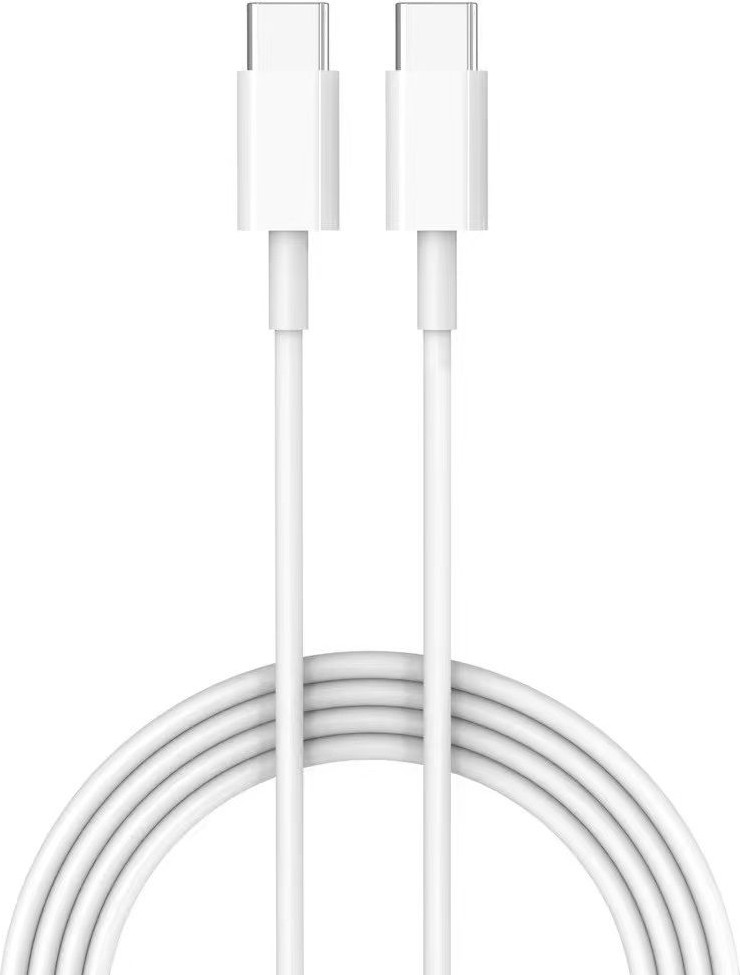 Зарядное устройство сетевое Atomic Motion G202 GAN 20W 2-порта USB (A+C) с USB (С-С) / 10.203 (1.5м, белый) — фото 3
