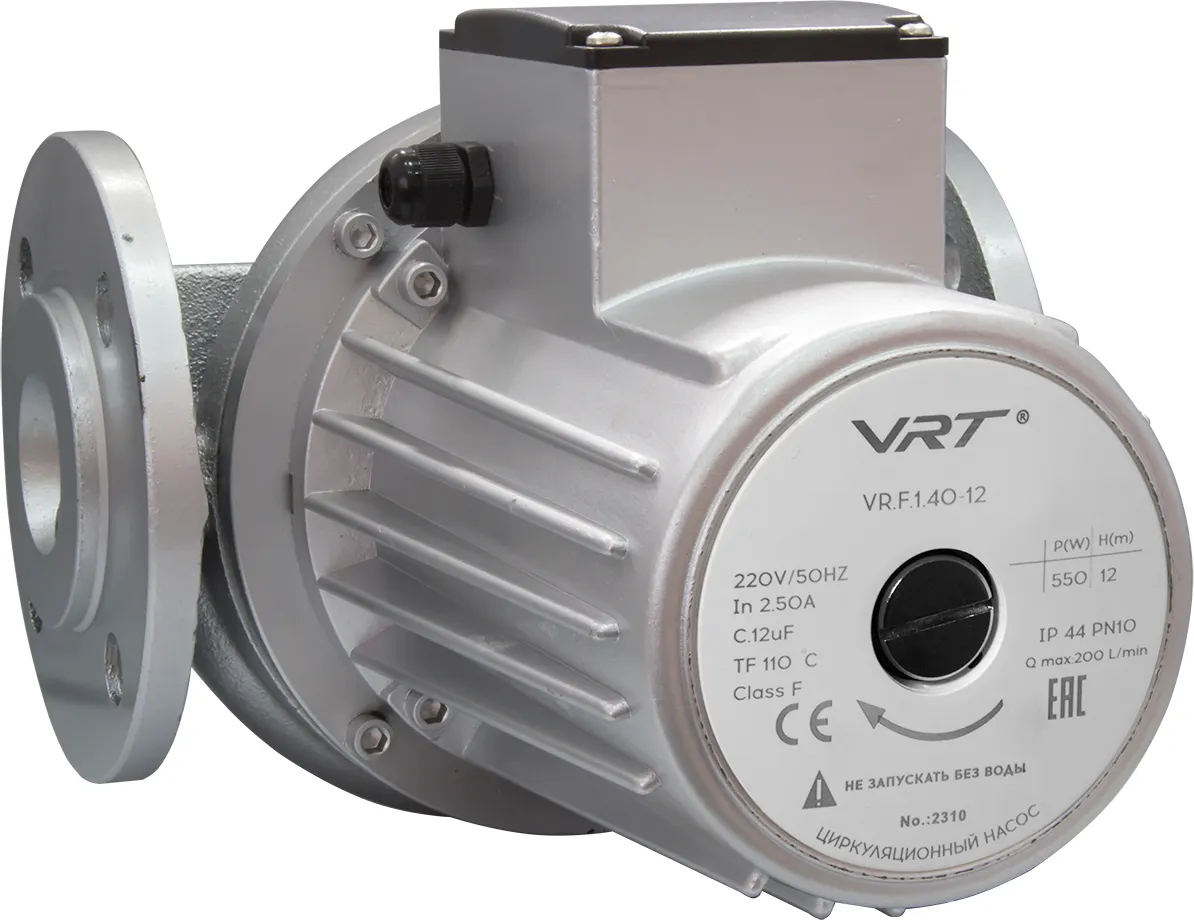 Циркуляционный насос VRT VR.F.1.40-12 с фланцевым соединением