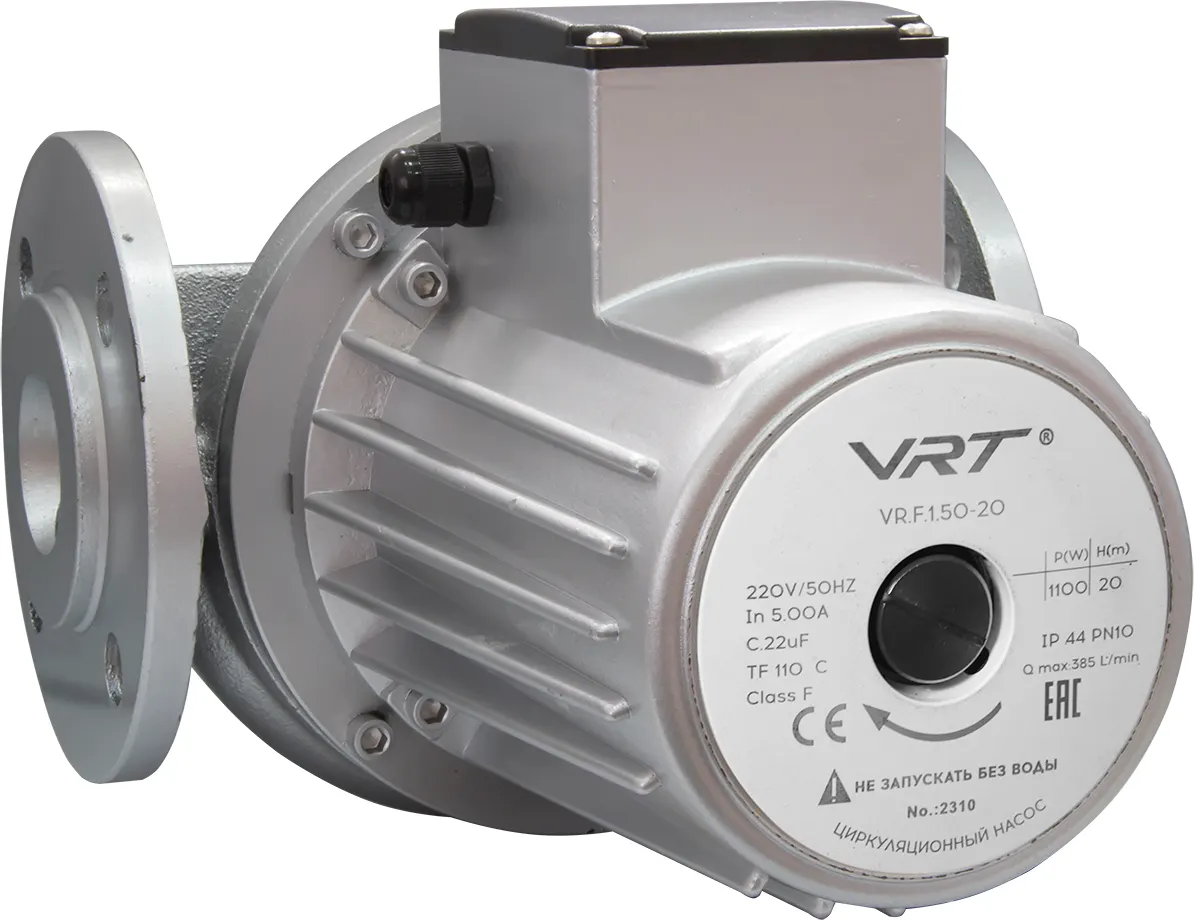 Циркуляционный насос VRT VR.F.1.50-20 с фланцевым соединением — фото 2