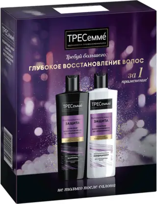 Набор косметики для волос Tresemme Классика восстановления и защиты 2025 Шампунь+Кондиционер (2x230мл)