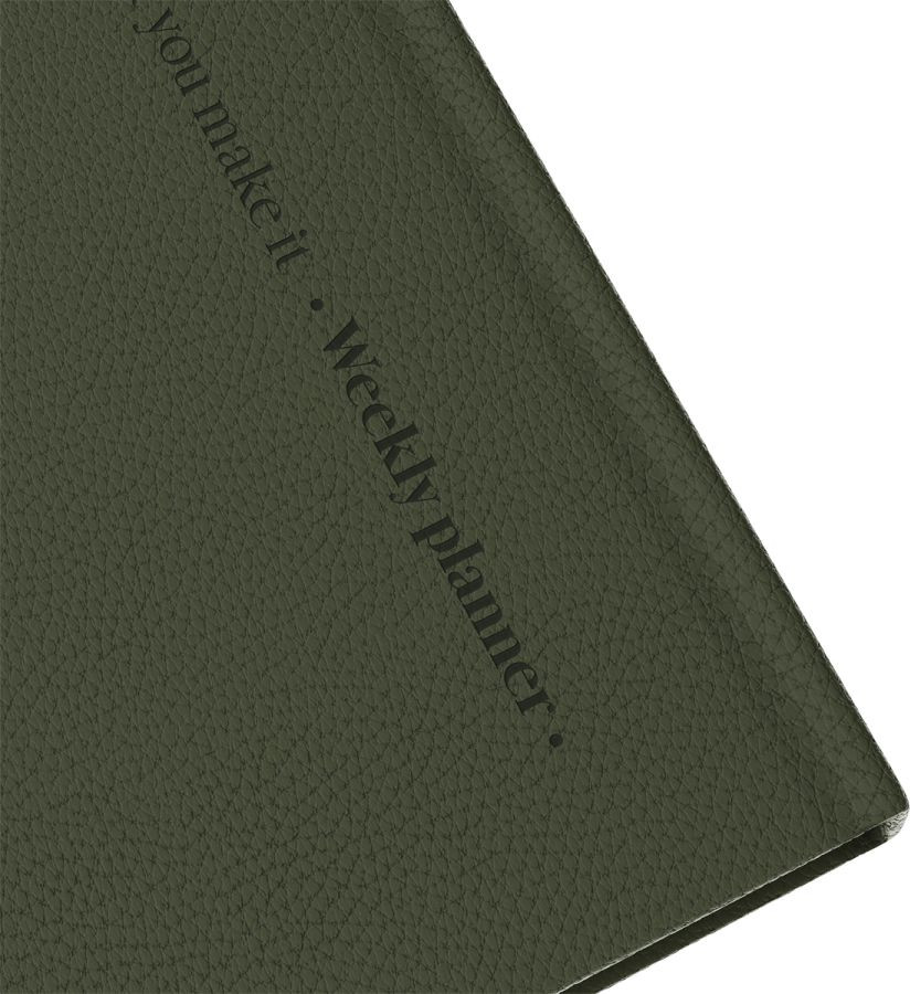 Еженедельник BG Palm. Dark khaki B5 / Wu_62168 (64л) — фото 5