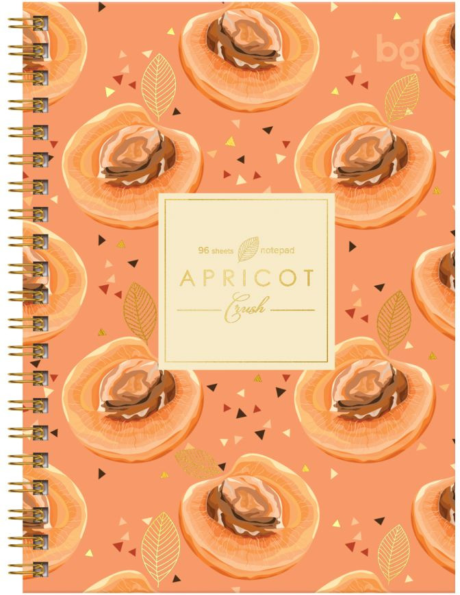 Блокнот BG Apricot Crush А6 / ЗКТ6гр96_лг_тф 57207 (96л)
