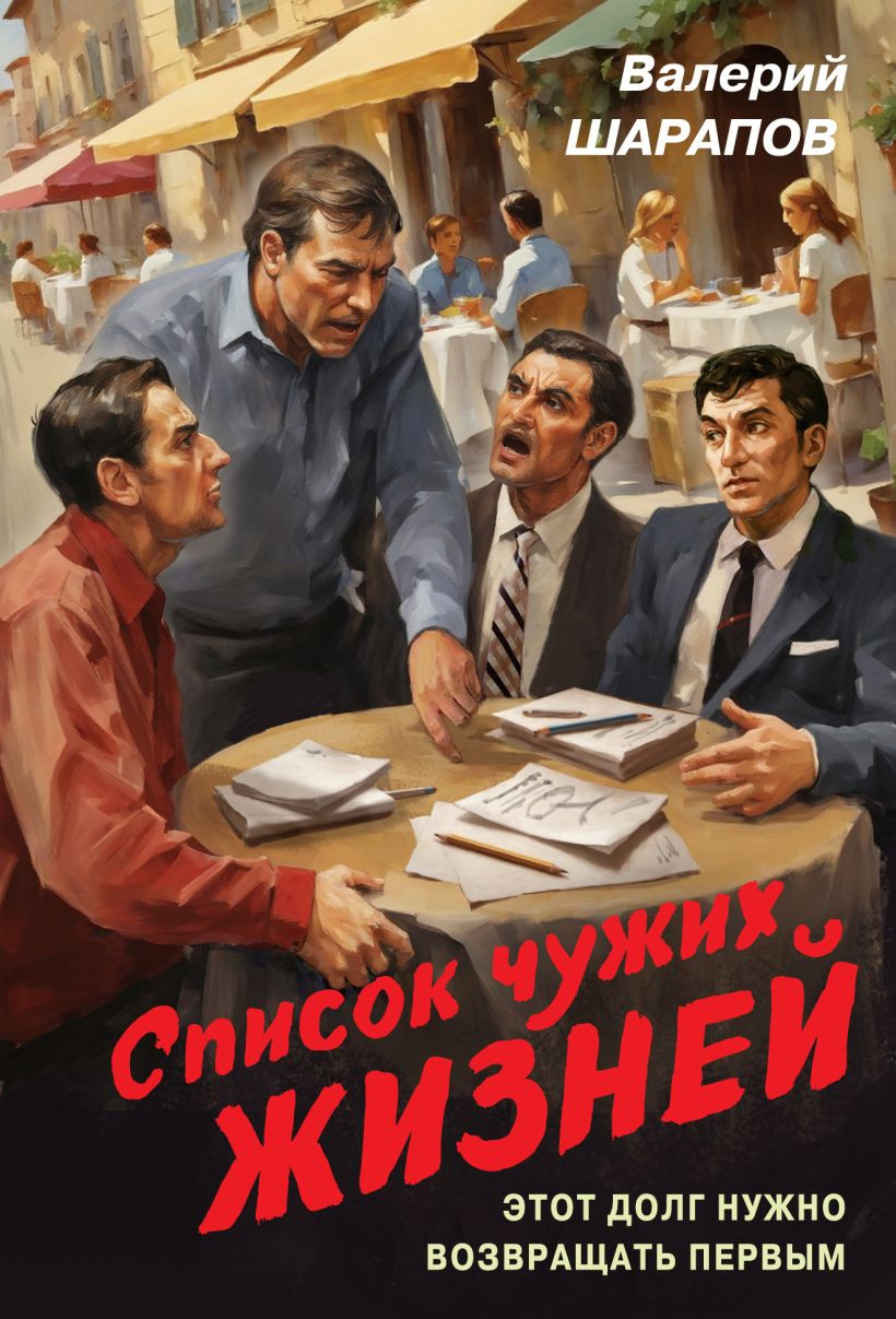 Художественная книга Эксмо Список чужих жизней (Шарапов Валерий 9785042259142) — фото 1
