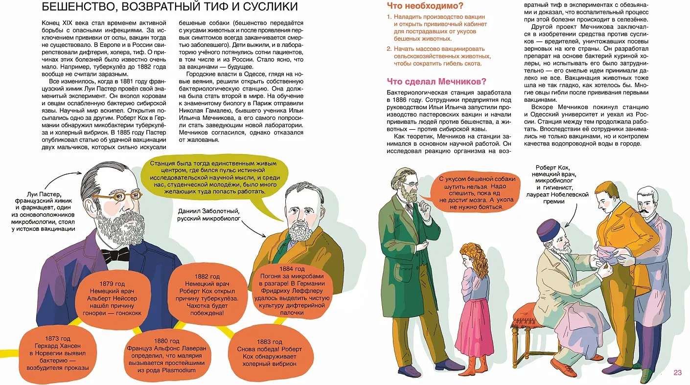 Энциклопедия Альпина Мир биолога Мечникова (Шевчук Полина, Волчок Анастасия 9785006303508) — фото 2