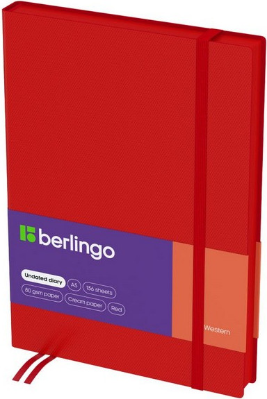 Ежедневник Berlingo Western А5 / UD4_85507 (136л)