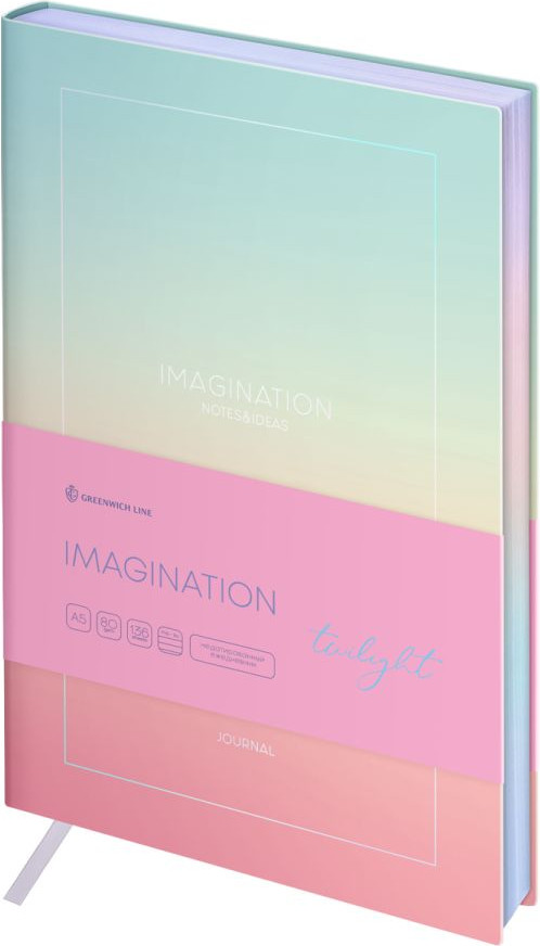 Ежедневник Greenwich Line Imagination. Twilight А5 / ENA5_53236 (136л)