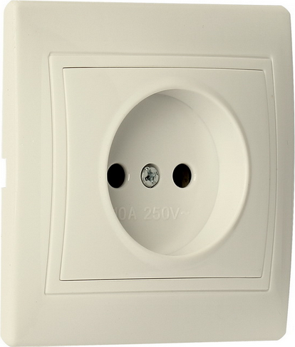 Розетка SmartBuy Венера SBE-01i-10-S1-N-c (бежевый) — фото 2