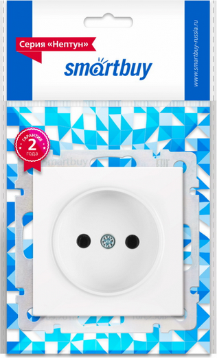 Розетка SmartBuy Нептун SBE-05w-16-S1-N (белый) — фото 3