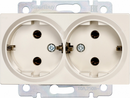 Розетка SmartBuy Нептун SBE-05i-16-S2-Z (бежевый)