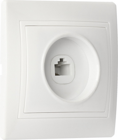 Розетка SmartBuy Венера SBE-01w-S1-PH (белый) — фото 2