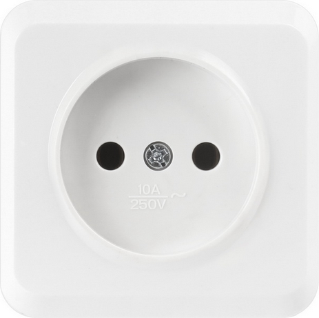 Розетка SmartBuy Юпитер SBE-03w-10-S1-N-c (белый, керамика)