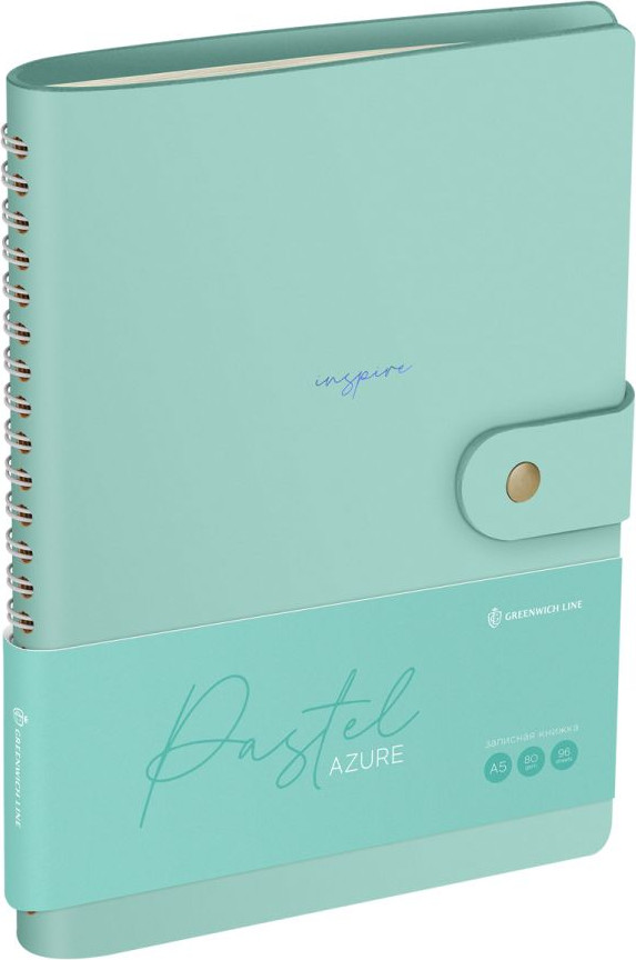 Записная книжка Greenwich Line Pastel. Azure А5 / NA5_51416 (96л)