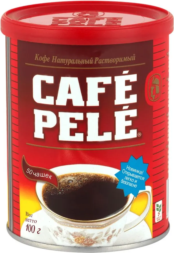 Кофе растворимый Cafe Pele Натуральный (100г) — фото 2