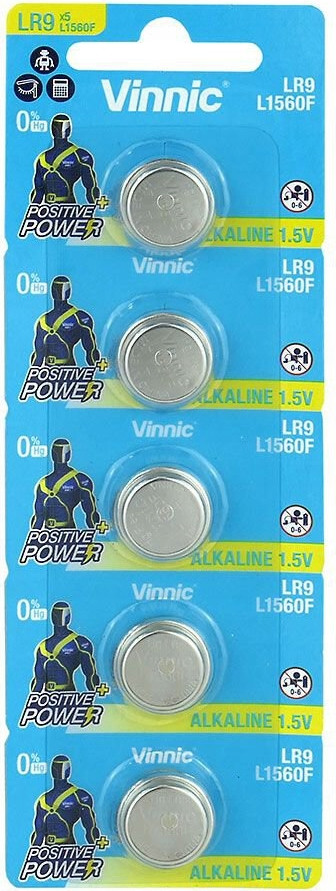 Комплект батареек Vinnic V625U/L1560F (5шт)