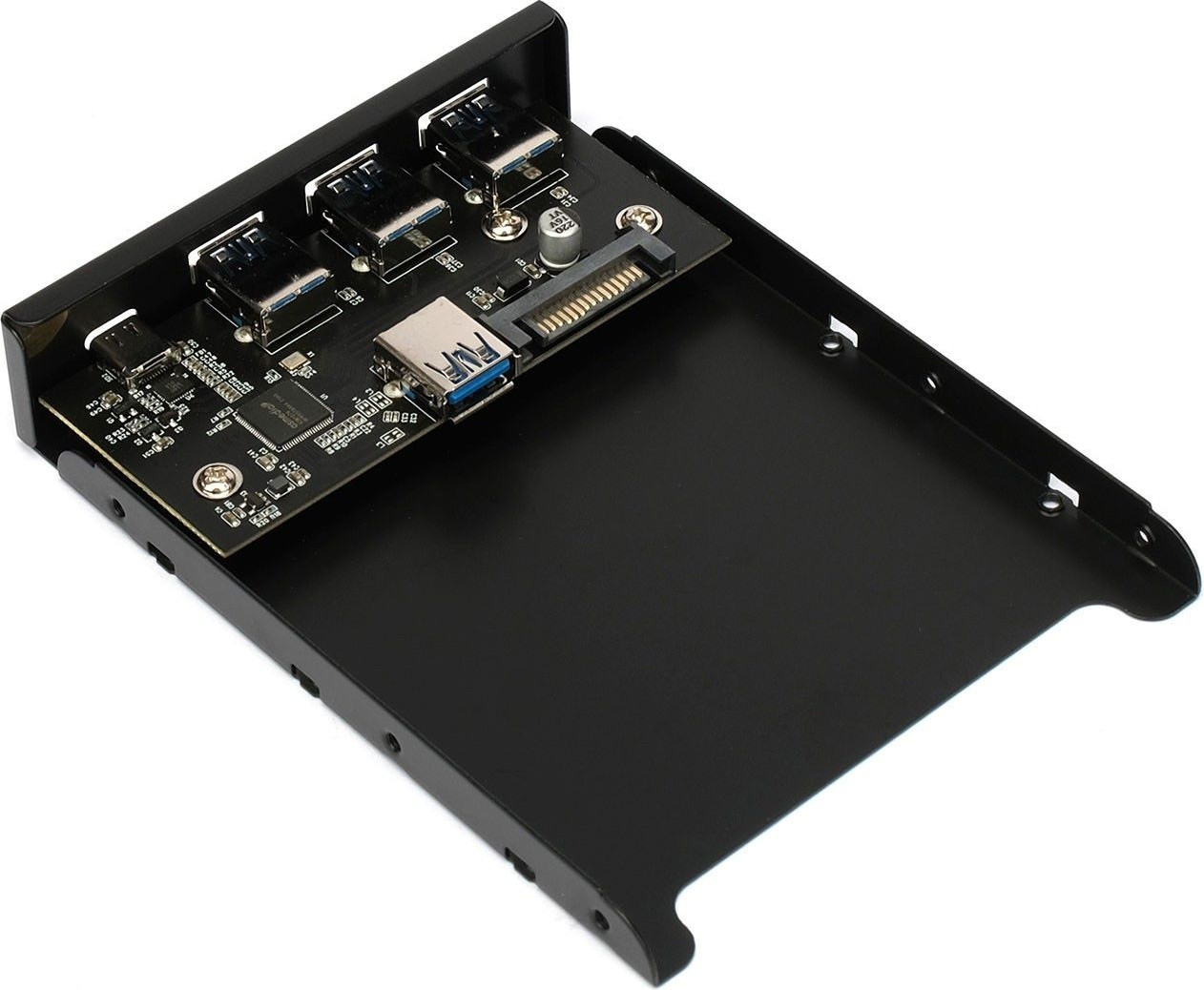 Расширитель портов Gembird/Cablexpert FP3.5-USB3-3A1C — фото 2