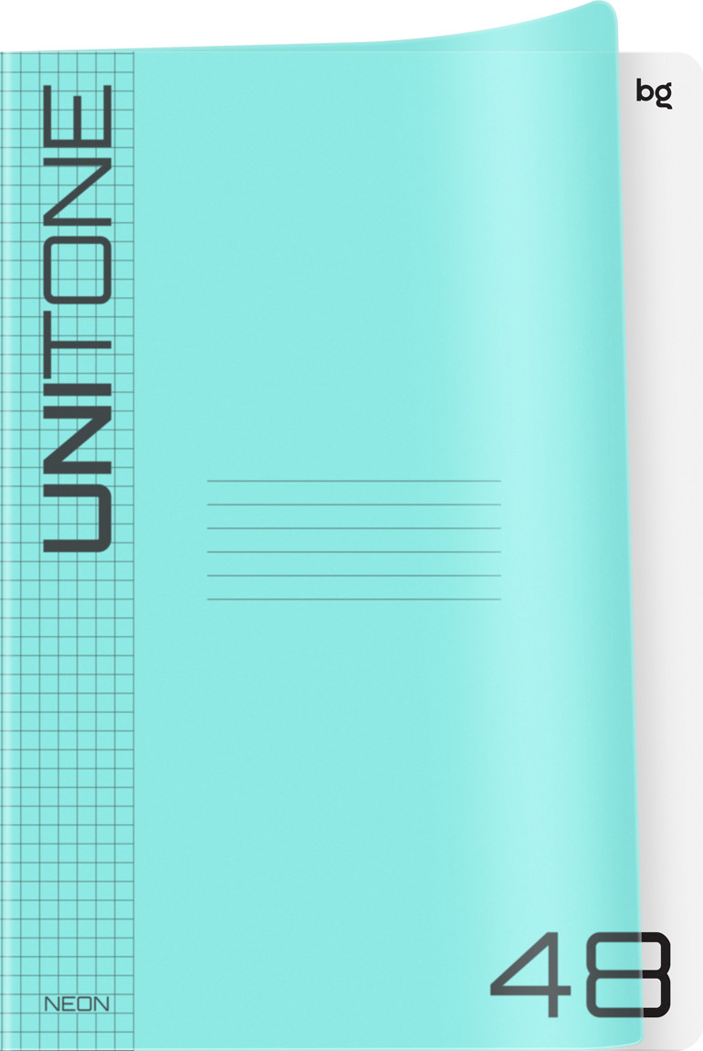 Тетрадь BG UniTone. Neon / Т4ск48_пл 57513 (48л)