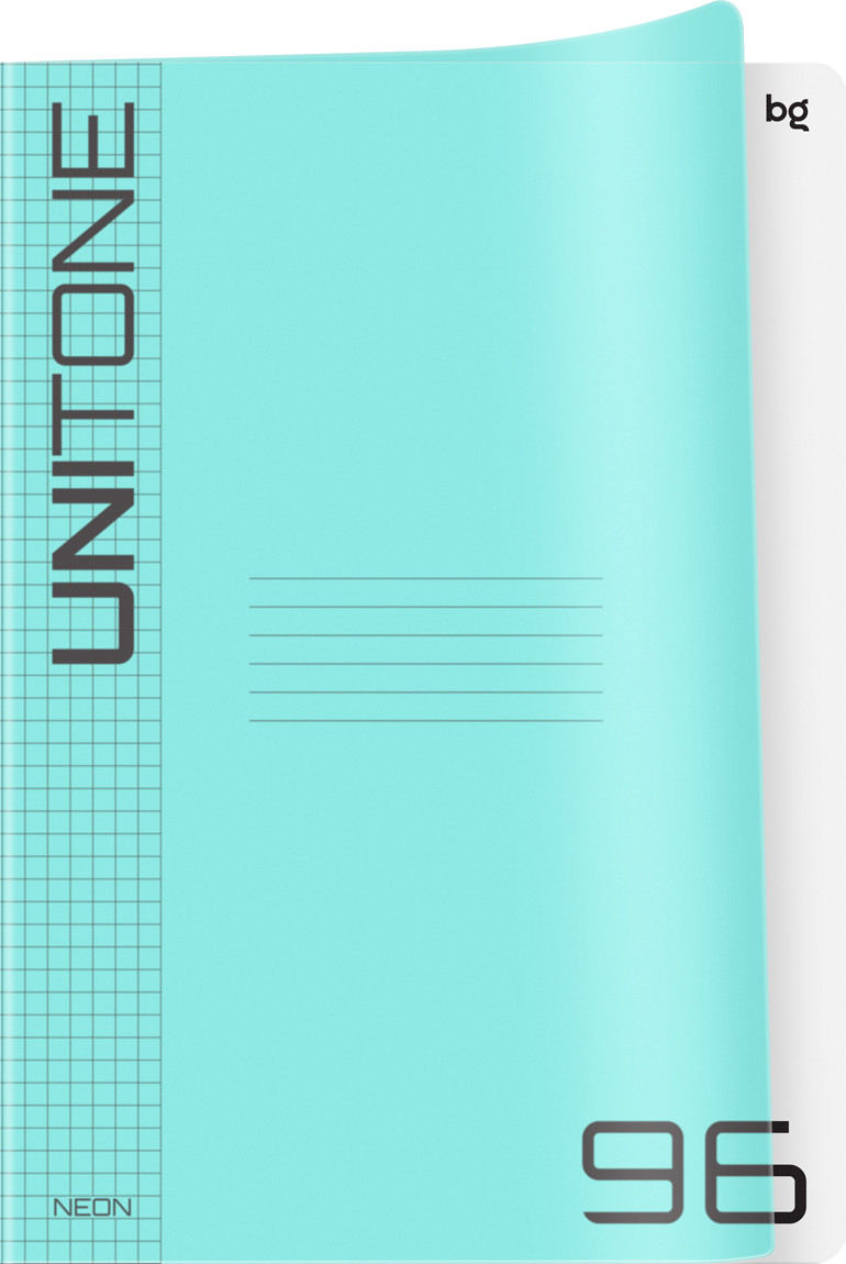 Тетрадь BG UniTone. Neon / Т4ск96_пл 57518 (96л)
