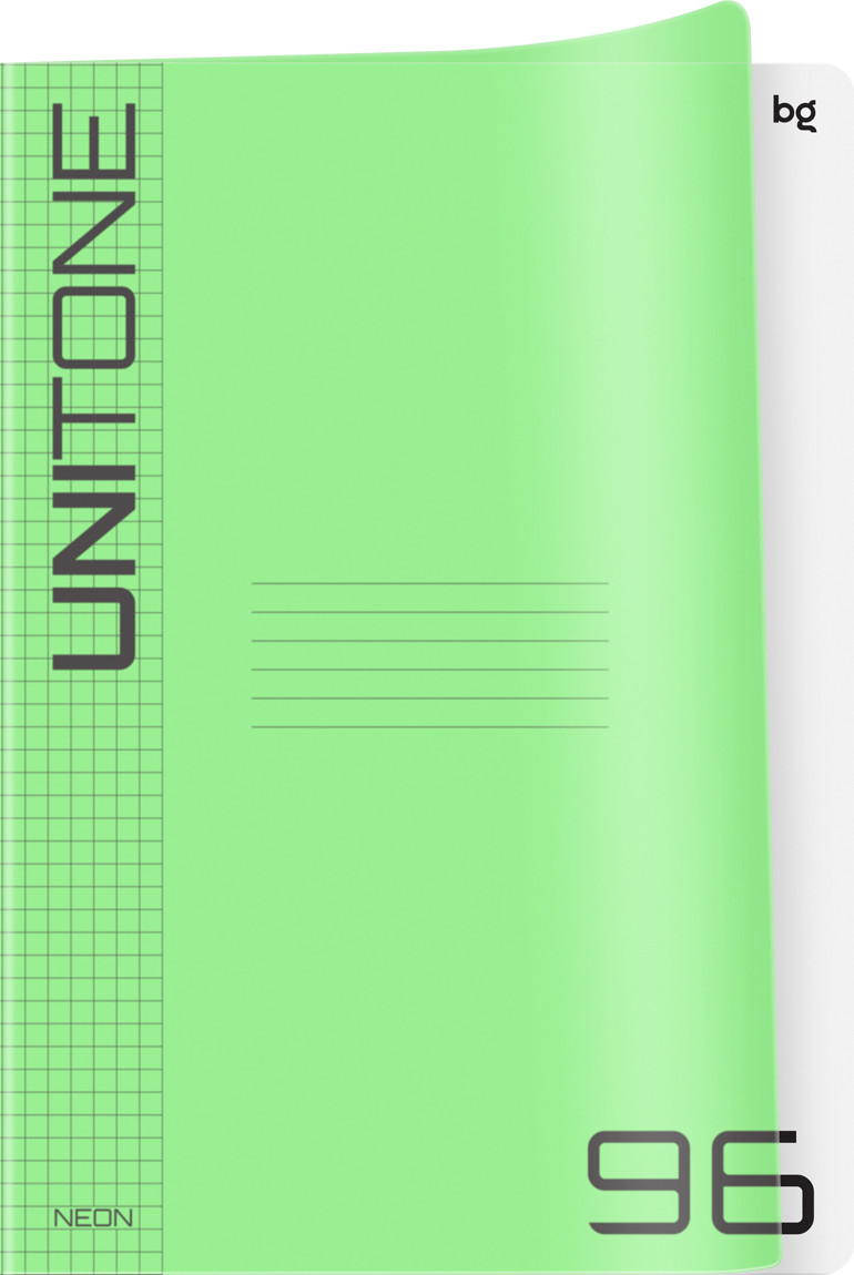 Тетрадь BG UniTone. Neon / Т4ск96_пл 57519 (96л)