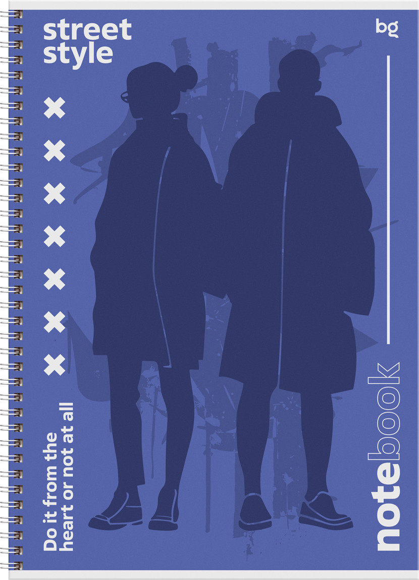 Тетрадь BG Street style / Т4гр96_лм 06566 (96л)