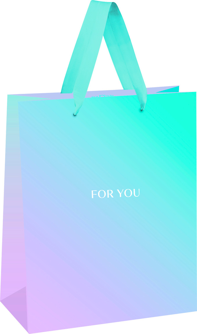 Пакет подарочный Meshu Bright gradient / MS_66253