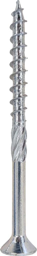 Шуруп Finka Timber Screws CS Конструкционный по дереву TORX30 6x80 потай (200шт, голубой цинк) — фото 3