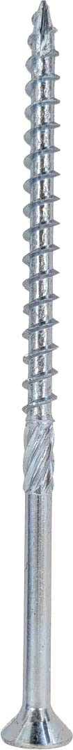 Шуруп Finka Timber Screws CS Конструкционный по дереву TORX30 6x120 потай (100шт, голубой цинк) — фото 3