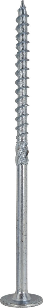 Шуруп Finka Timber Screws CT Конструкционный по дереву TORX40 8x160 тарелка (50шт, голубой цинк) — фото 3