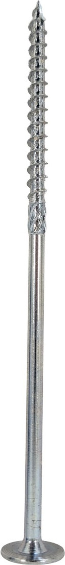 Шуруп Finka Timber Screws CT Конструкционный по дереву TORX40 8x200 тарелка (50шт, голубой цинк) — фото 3