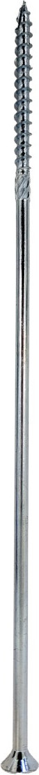 Шуруп Finka Timber Screws CS Конструкционный по дереву TORX40 8x300 потай (50шт, голубой цинк) — фото 3