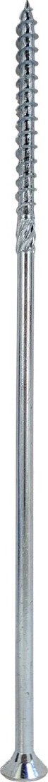 Шуруп Finka Timber Screws CS Конструкционный по дереву TORX40 8x260 потай (50шт, голубой цинк) — фото 3