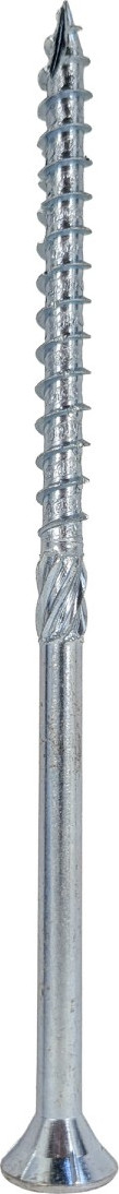Шуруп Finka Timber Screws CS Конструкционный по дереву TORX40 8x160 потай (50шт, голубой цинк) — фото 3