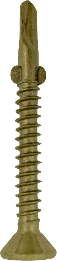 Шуруп Finka Wing Screws С крыльчаткой флюгель 4.8x45 со сверлом TORX25 (200шт, Golden Ruspert) — фото 2