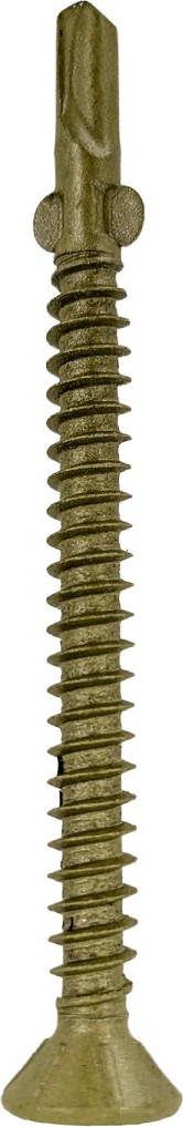 Шуруп Finka Wing Screws С крыльчаткой флюгель 4.8x60 со сверлом TORX25 (180шт, Golden Ruspert) — фото 2