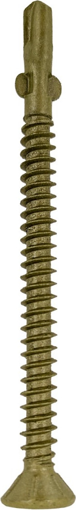 Шуруп Finka Wing Screws С крыльчаткой флюгель 4.8x65 со сверлом TORX25 (180шт, Golden Ruspert) — фото 2